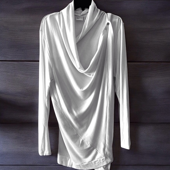 Chico’s Zenergy 2-in-1 Cardigan Jacket | White | Size 2 (L/12) | NWOT - Picture 2 of 12